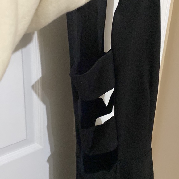 Black mini dress with cut outs - Picture 3 of 4